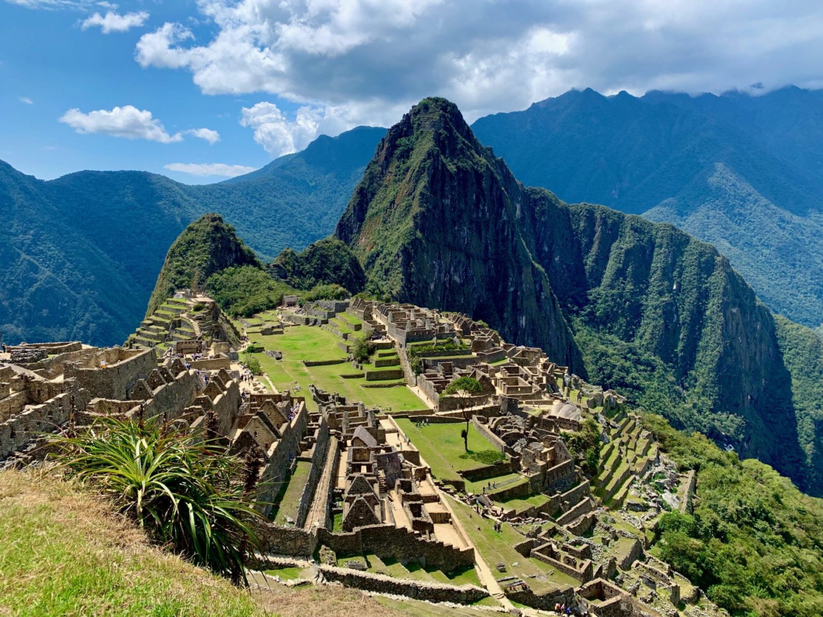 You need muscular strength to hike Machu Picchu