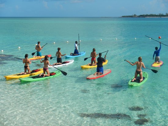 paddle boarding requires muscular strength