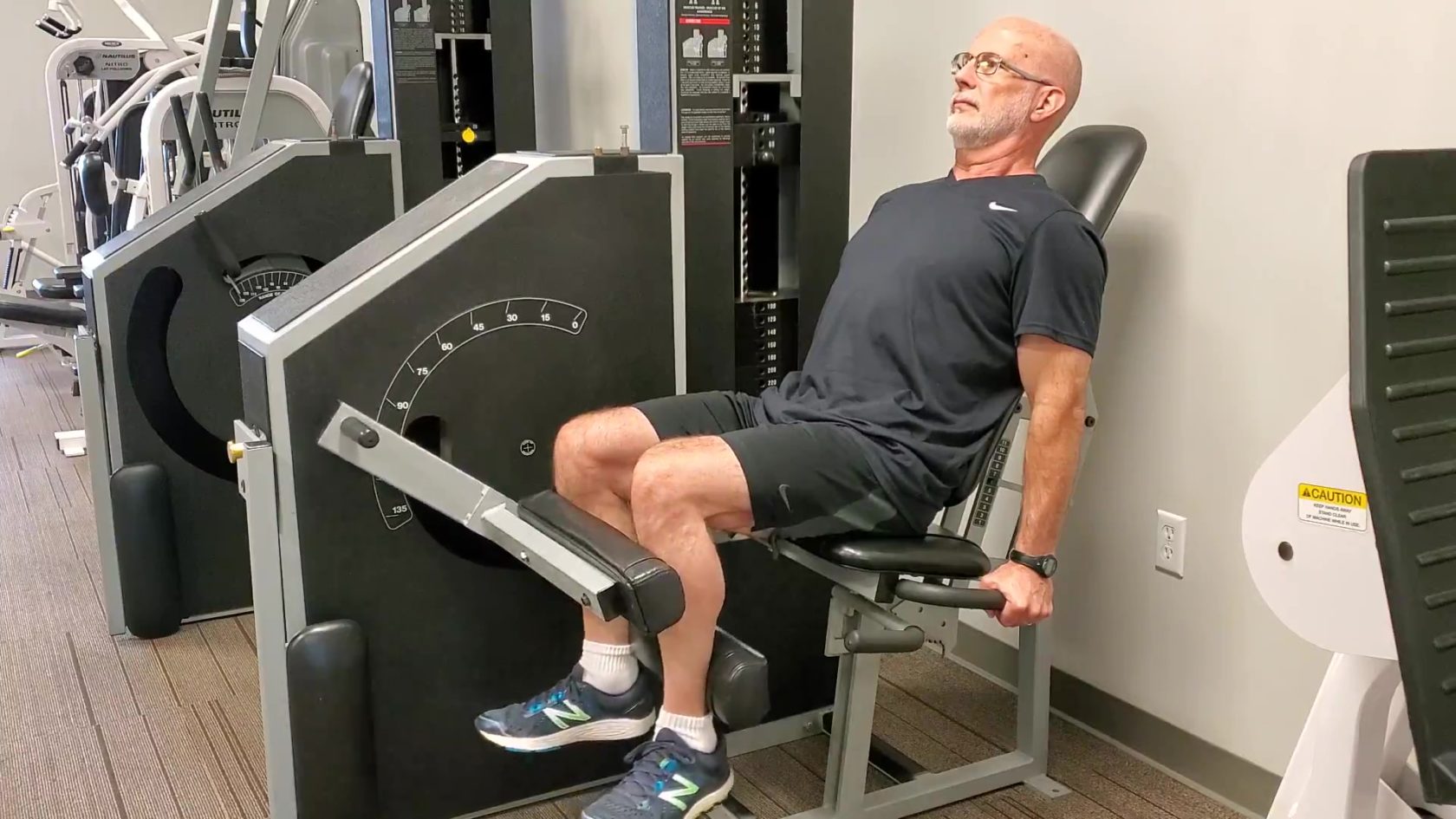 fitness over 50 leg curl