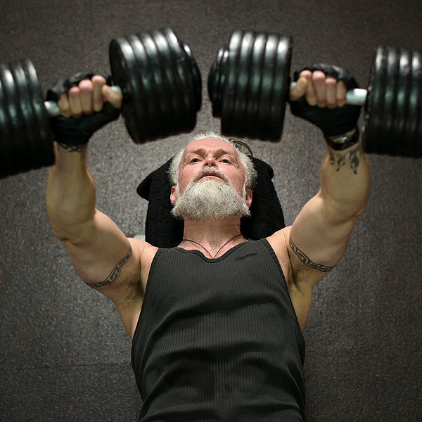 building muscle after 50